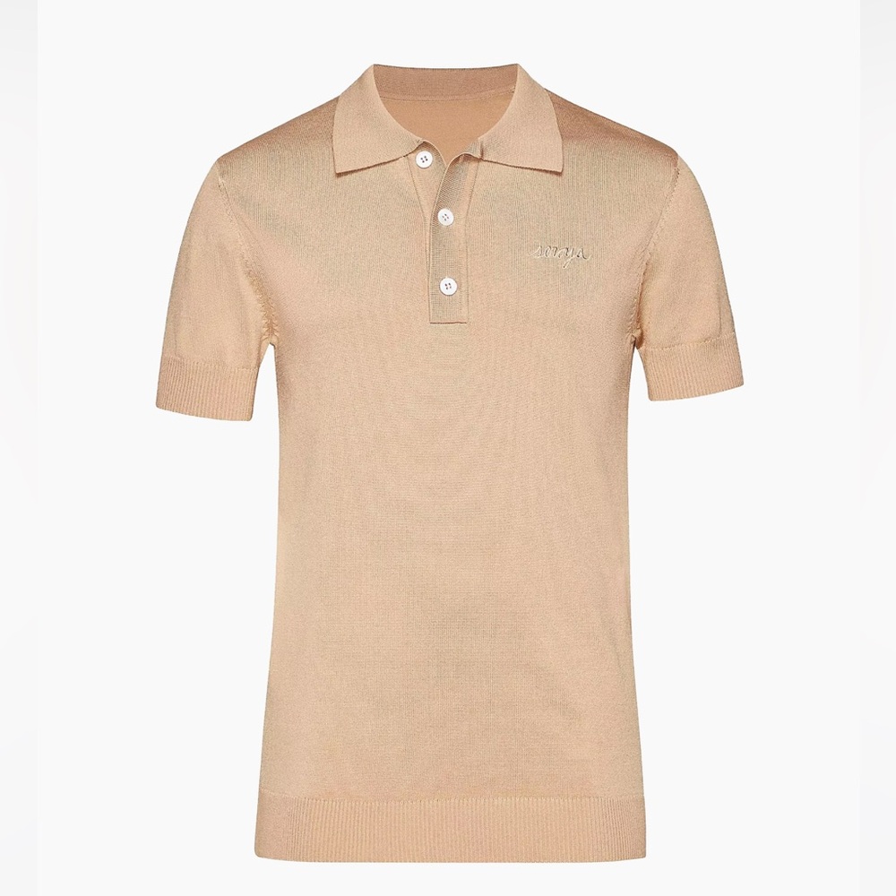 NEW QUINCE Ser.o.ya Rafael Polo Shirt Size: M